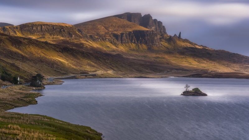 The beautiful Isle of Skye in Scotland