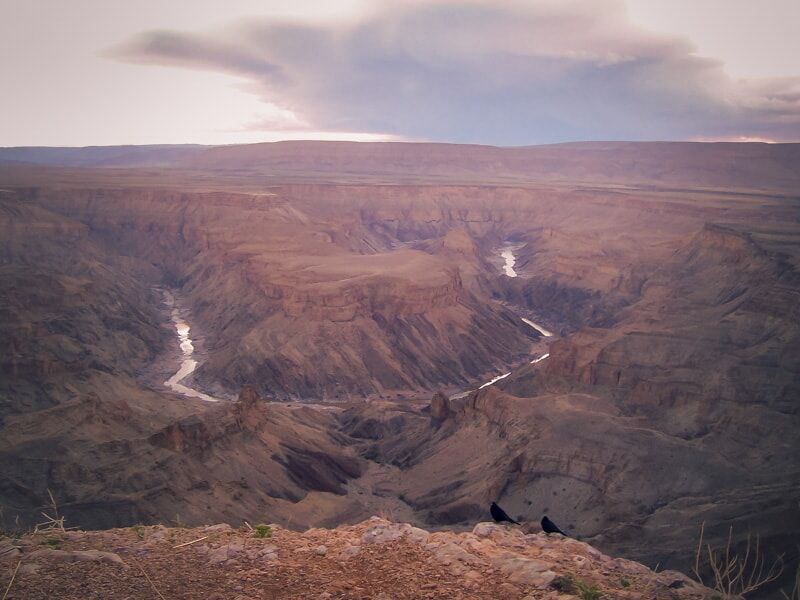 Fish river Canyon in Namibia