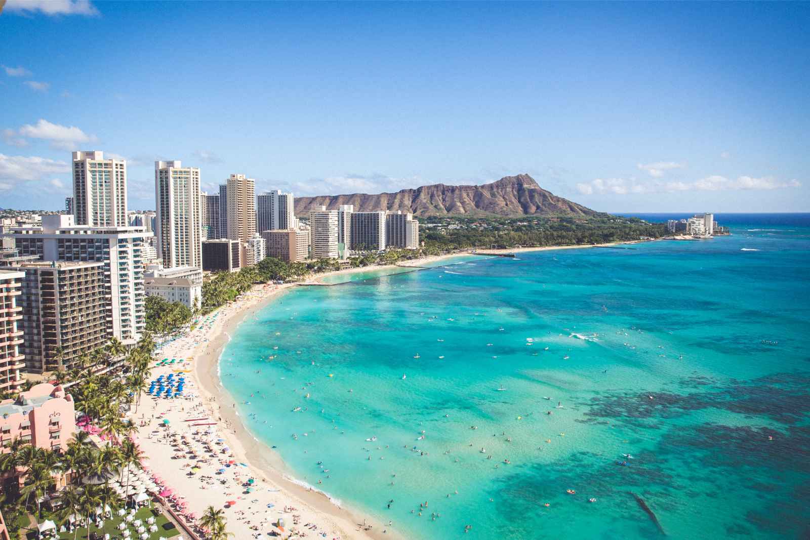 Best Places To Visit in January USA Big Island Diamond Head Oahu