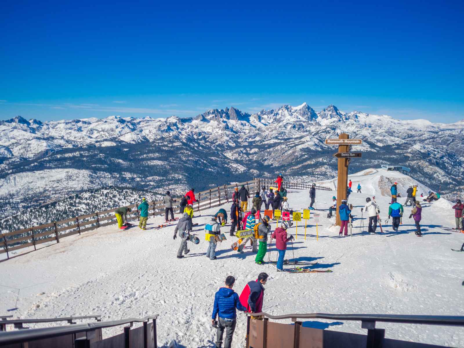 Best Places To Visit in January USA Mammoth Lakes Ski