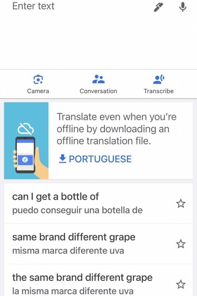 Melhor aplicativo para viagens Google Tradutor