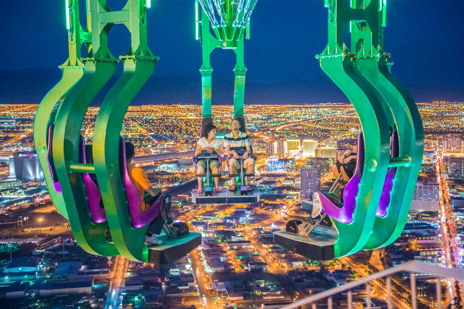 Best things to do in Las Vegas Stratosphere X Thrill Rides