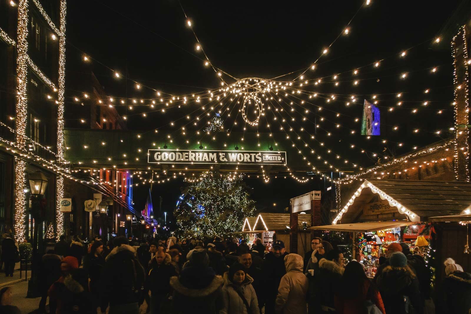 christmas events in toronto Toronto Christmas Market at The Distillery Winter Village