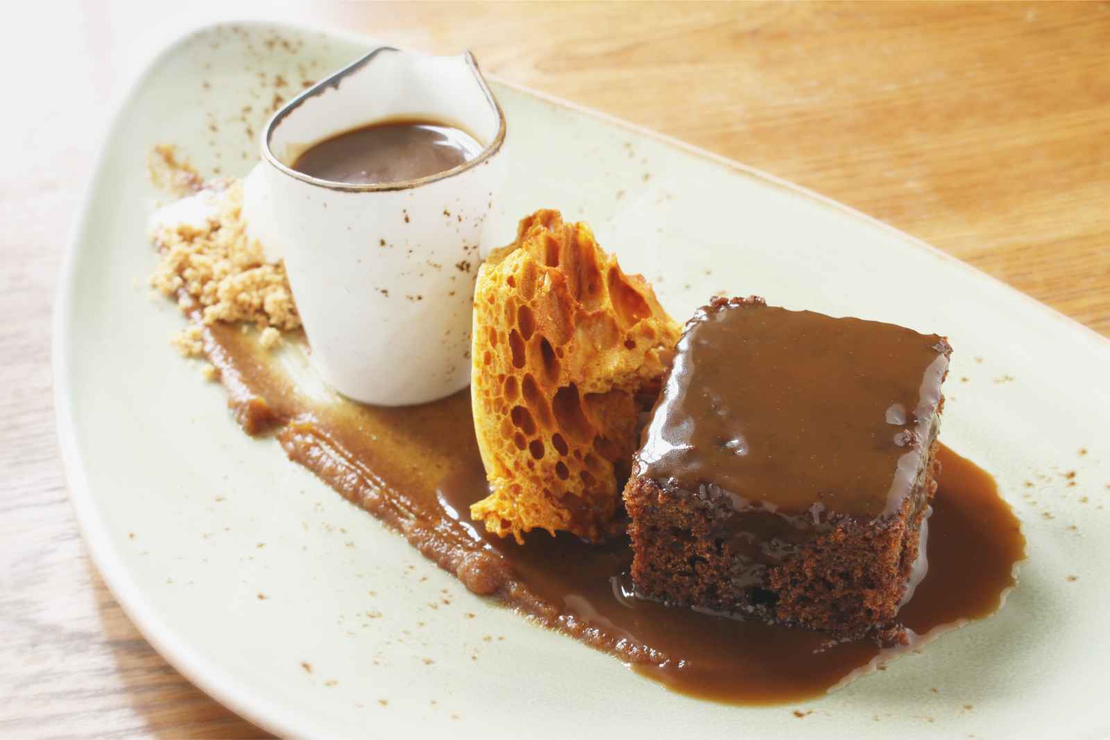 London Food Sticky Toffee Pudding