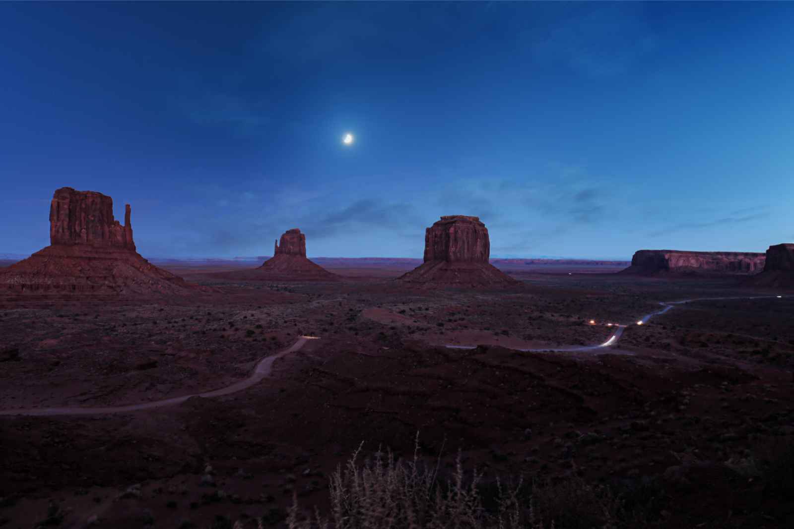 Monument Valley When to Visit Night View
