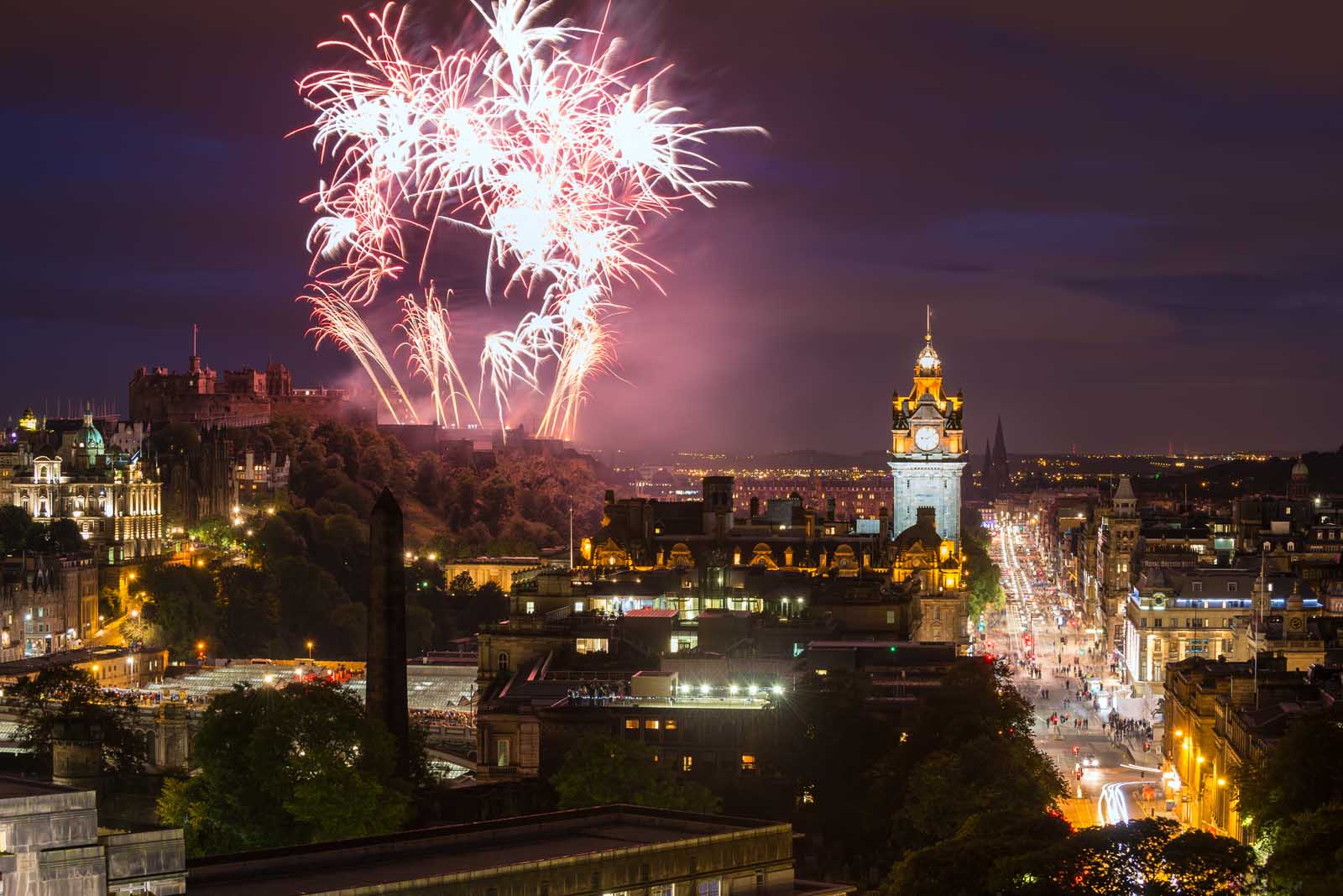 New Year Around the world Edinburgh Scotland