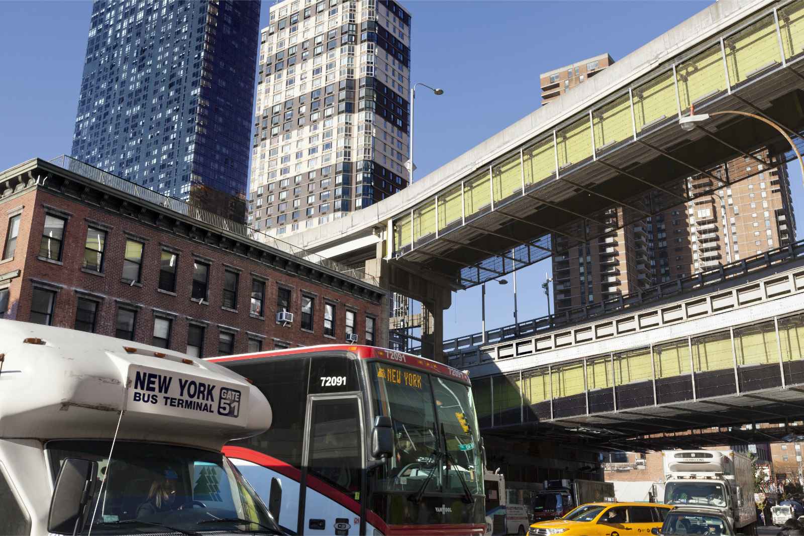 New York City Observation Decks Riverview-Fisk Park Bus Port Authority