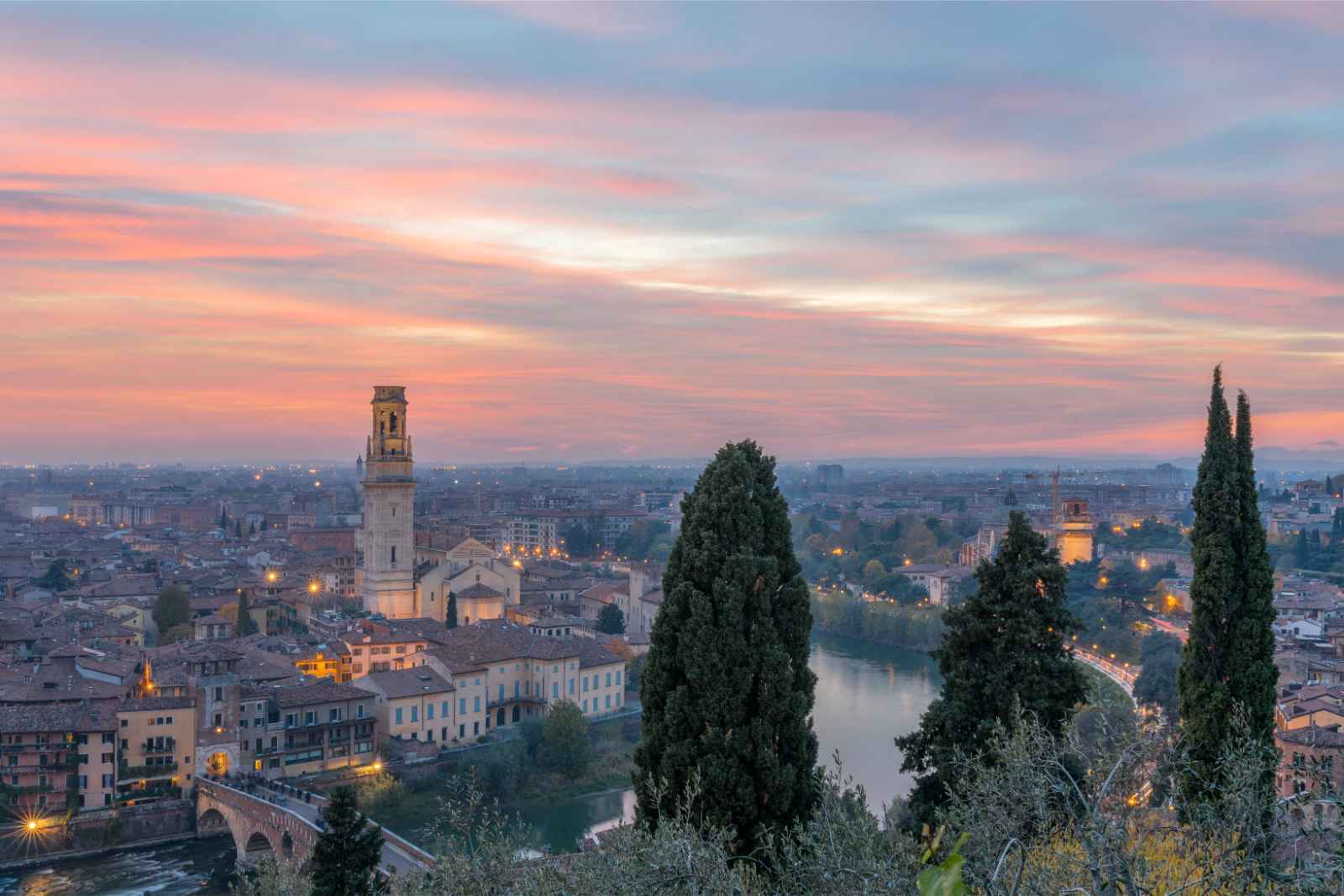 Things to Do in Verona Views from Castel San Pietro