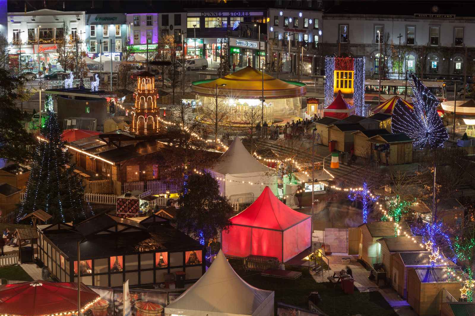 Things to do in Galway Christmas in Eyre Square
