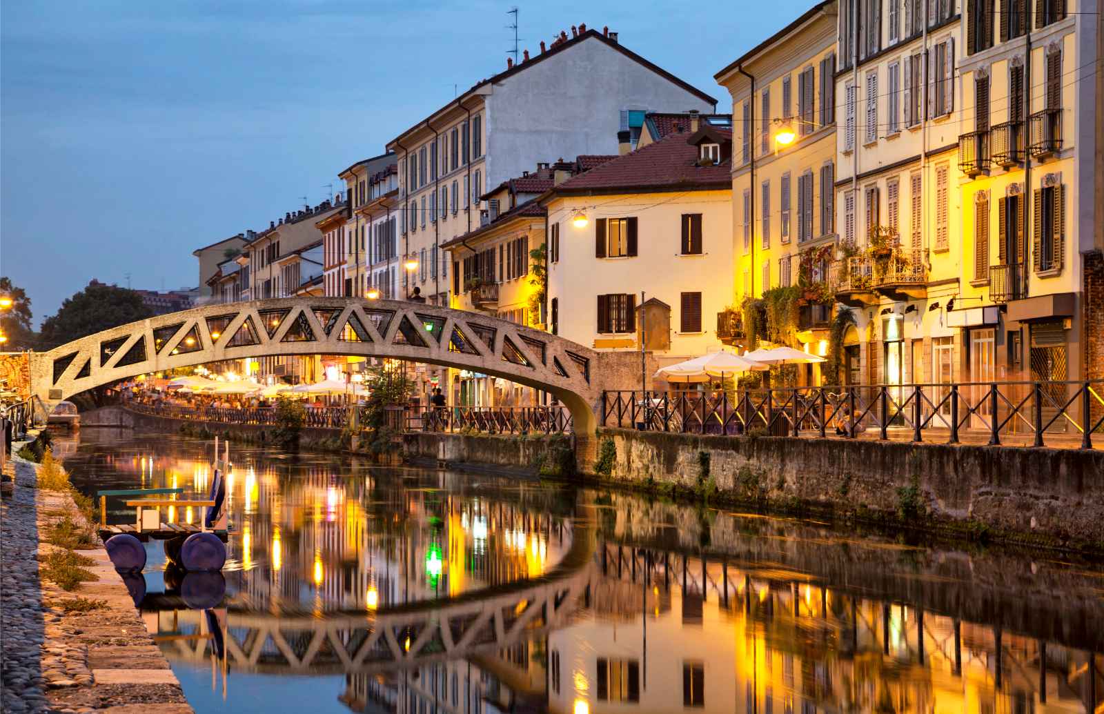 Things to do in Milan FAQs Bridge across the Naviglio Grande canal