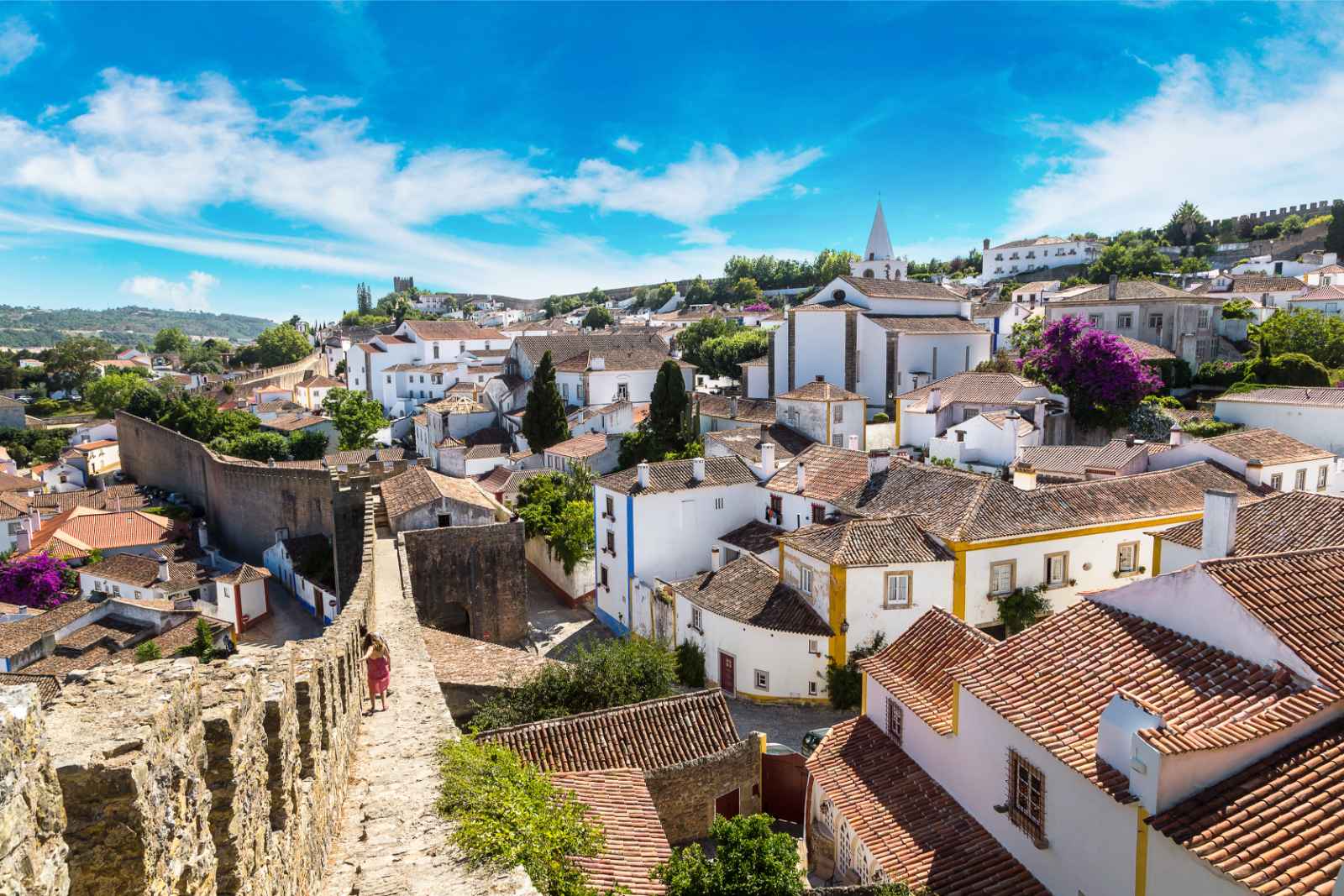 Things to do in Portugal Walled Town Obidos