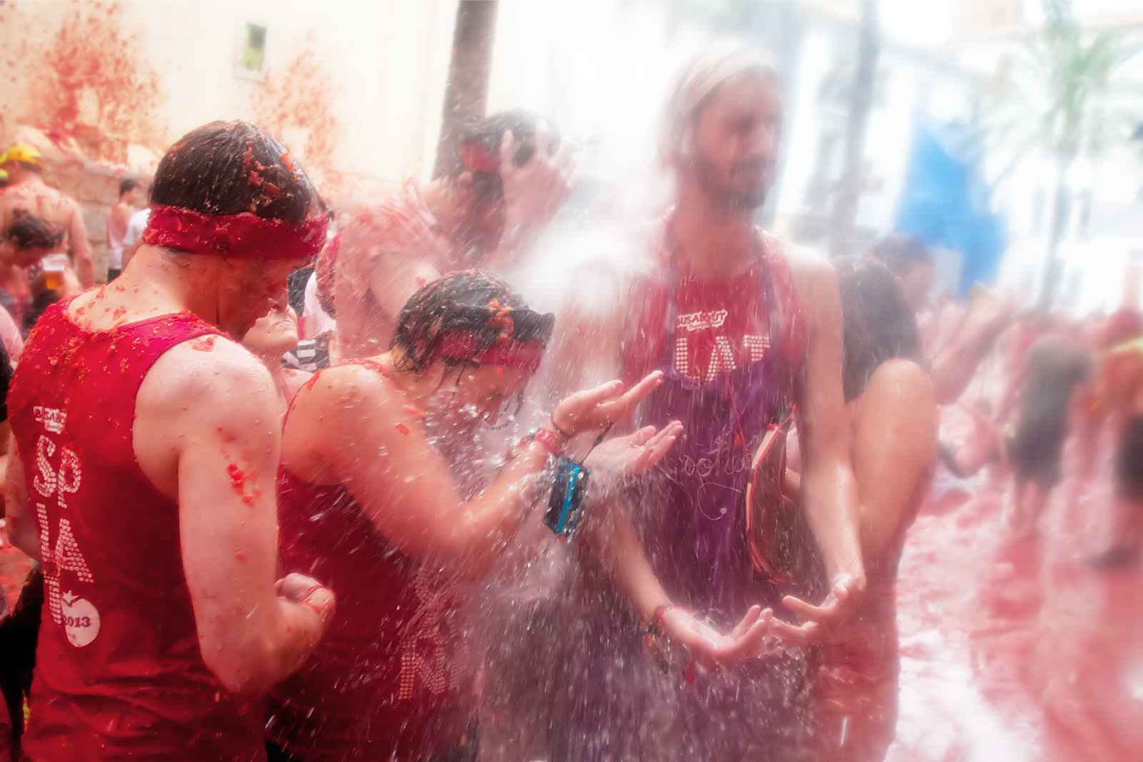 Things to do in Spain La Tomatina