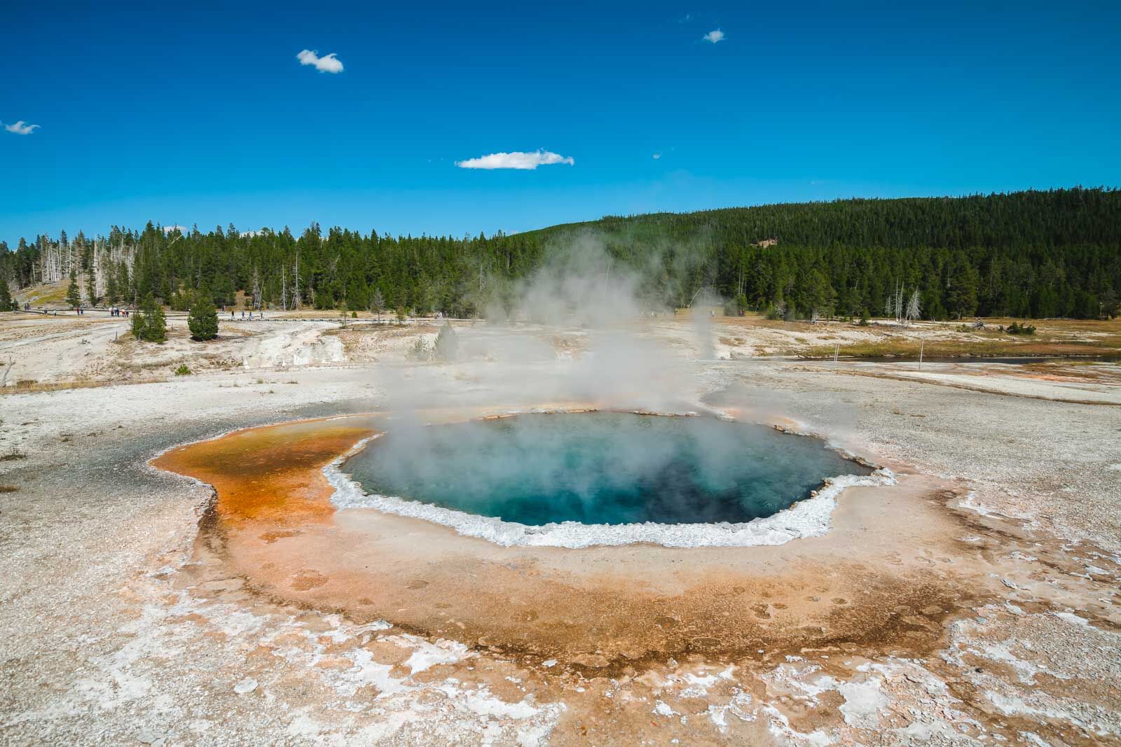 Things to do in Yellowstone National Park Upper Geyser Basin Sections