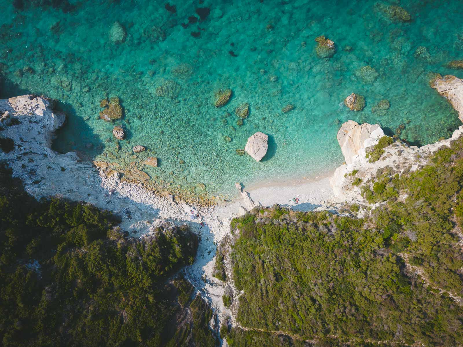 Yacht Getaways Greece ionian Explorer Lakka Secret Beach