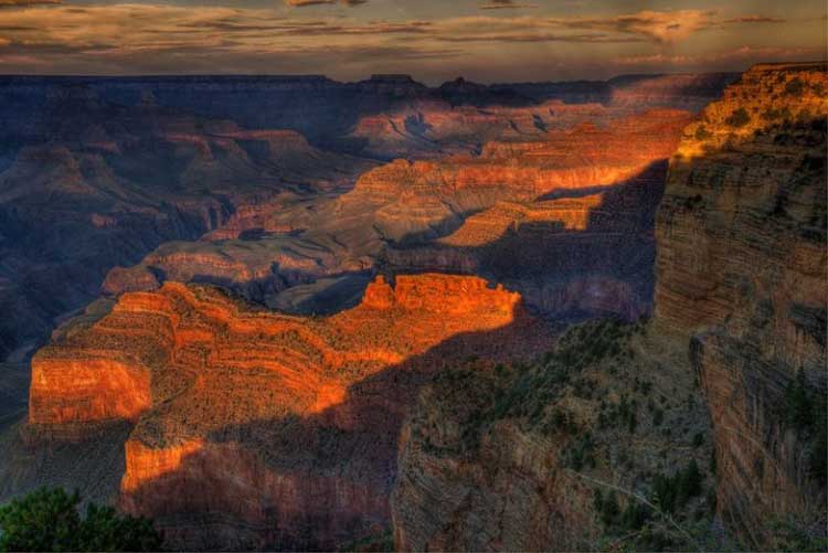 sunset at grand canyon | beautiful palces to visit in the united states