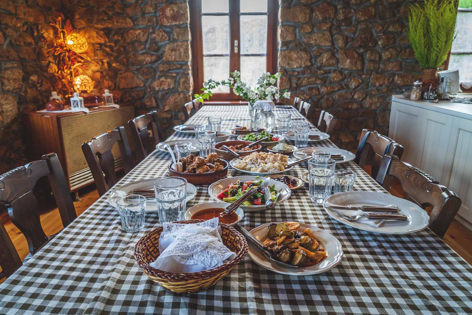 Greek Cuisine in Zakynthos, Greece