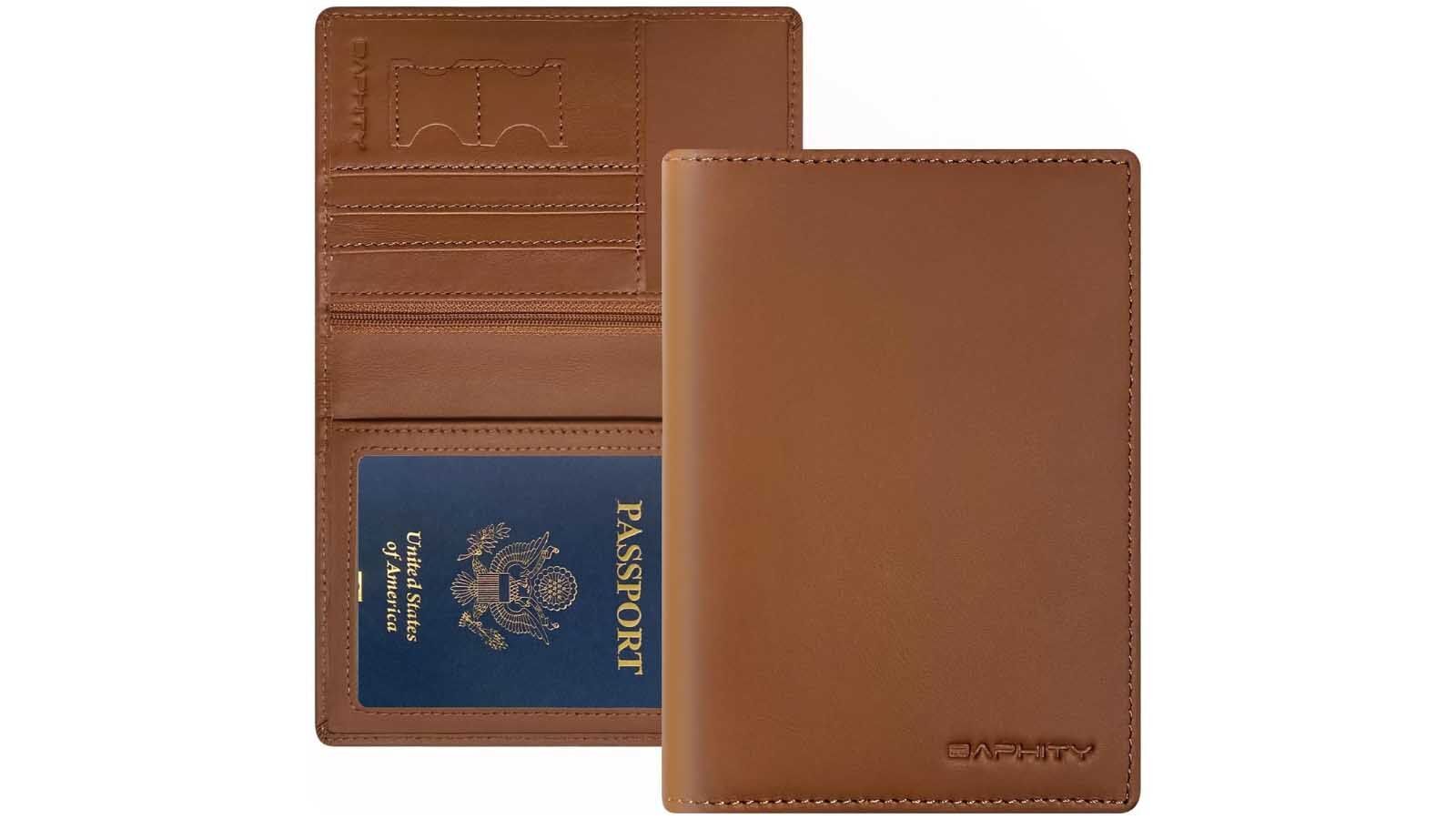travel gifts passport Wallet for Men who travel
