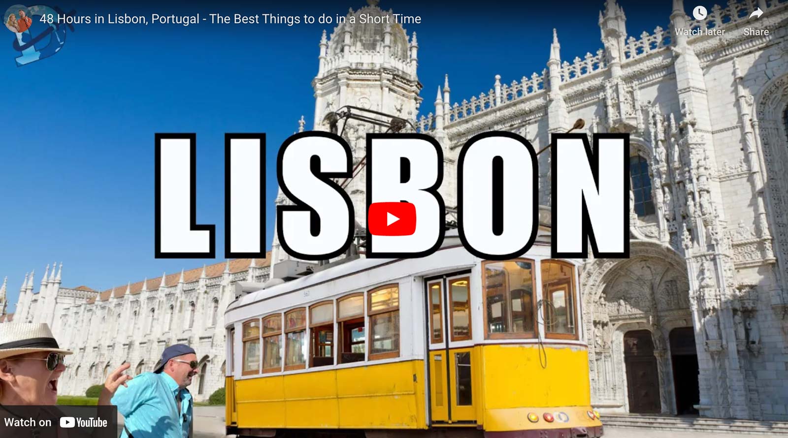48 hours in lisbon itinerary video