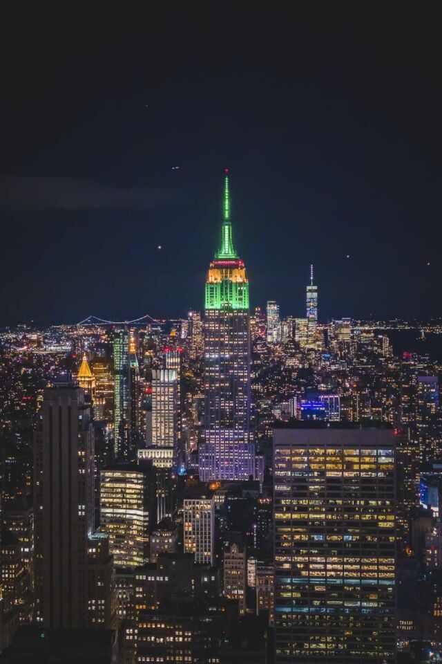 New York City Observation Decks Top Of The Rock 640x960 
