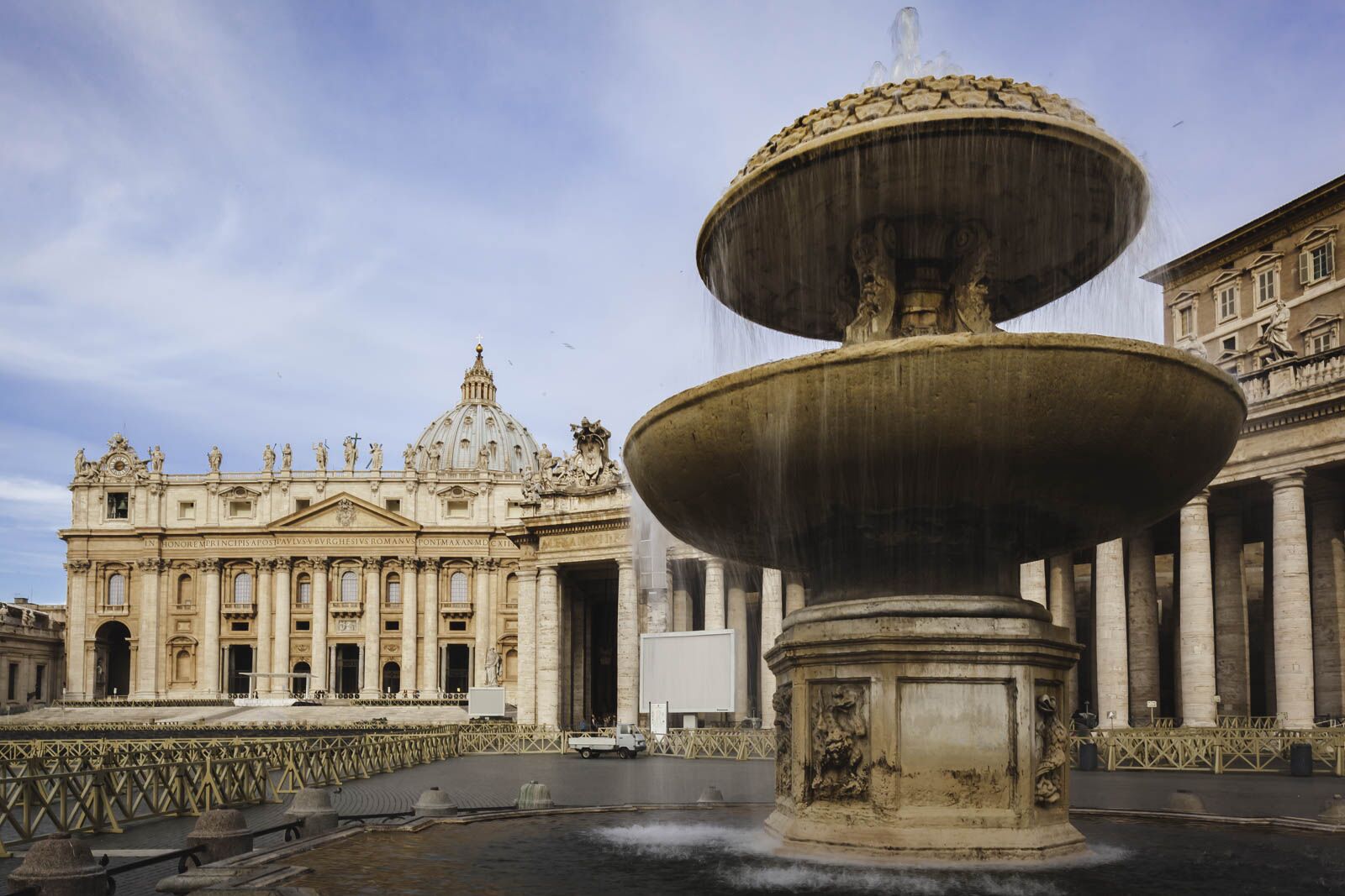 Beautiful view of Vatican City in Rome