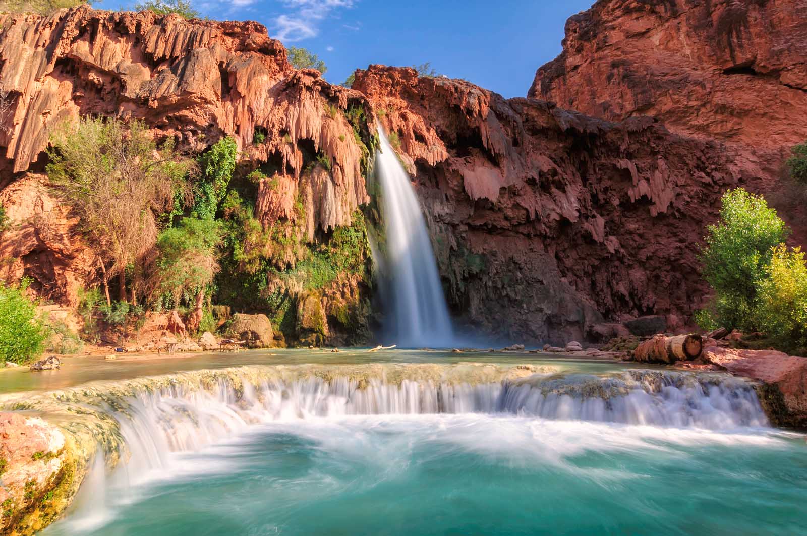 not so popular tourist destination in Arizona Havasu Falls