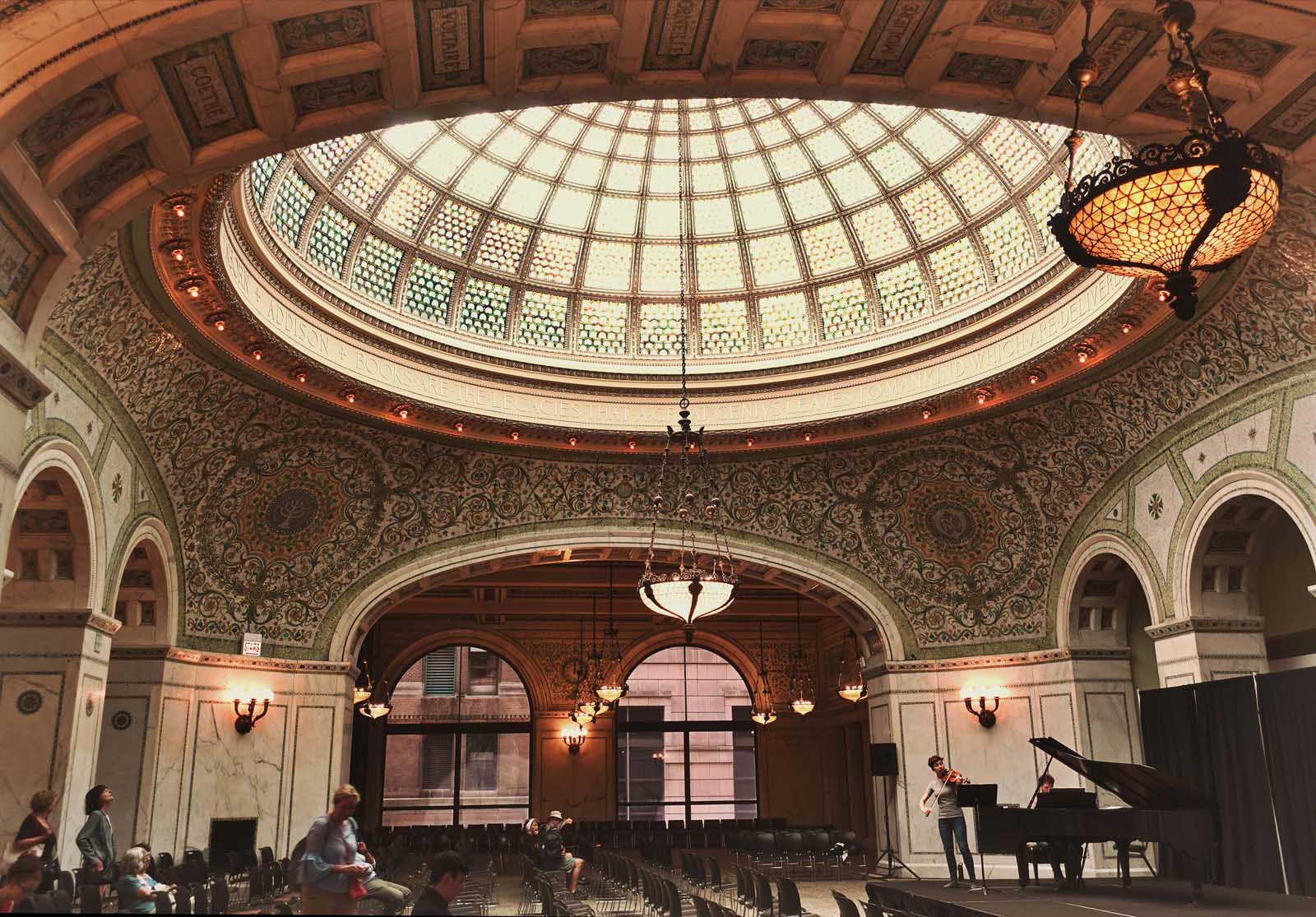 things to do in chicago cultural center