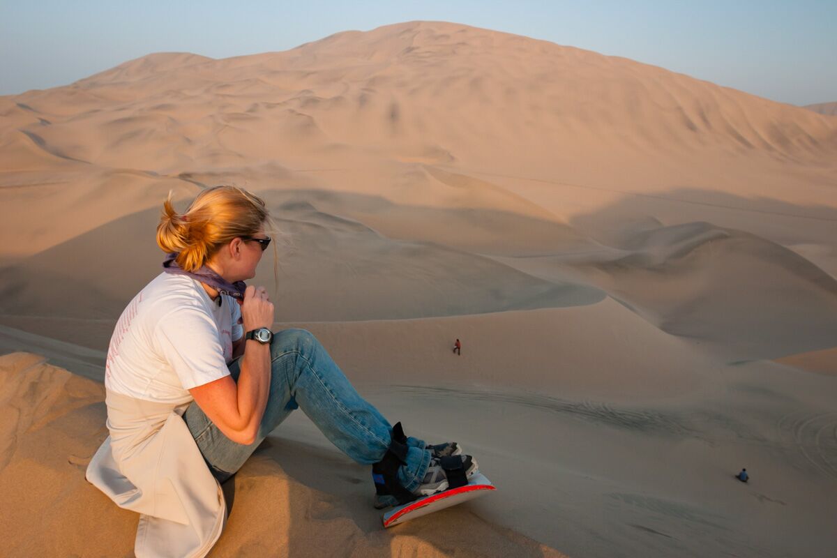 Things to do in Peru Sandboarding