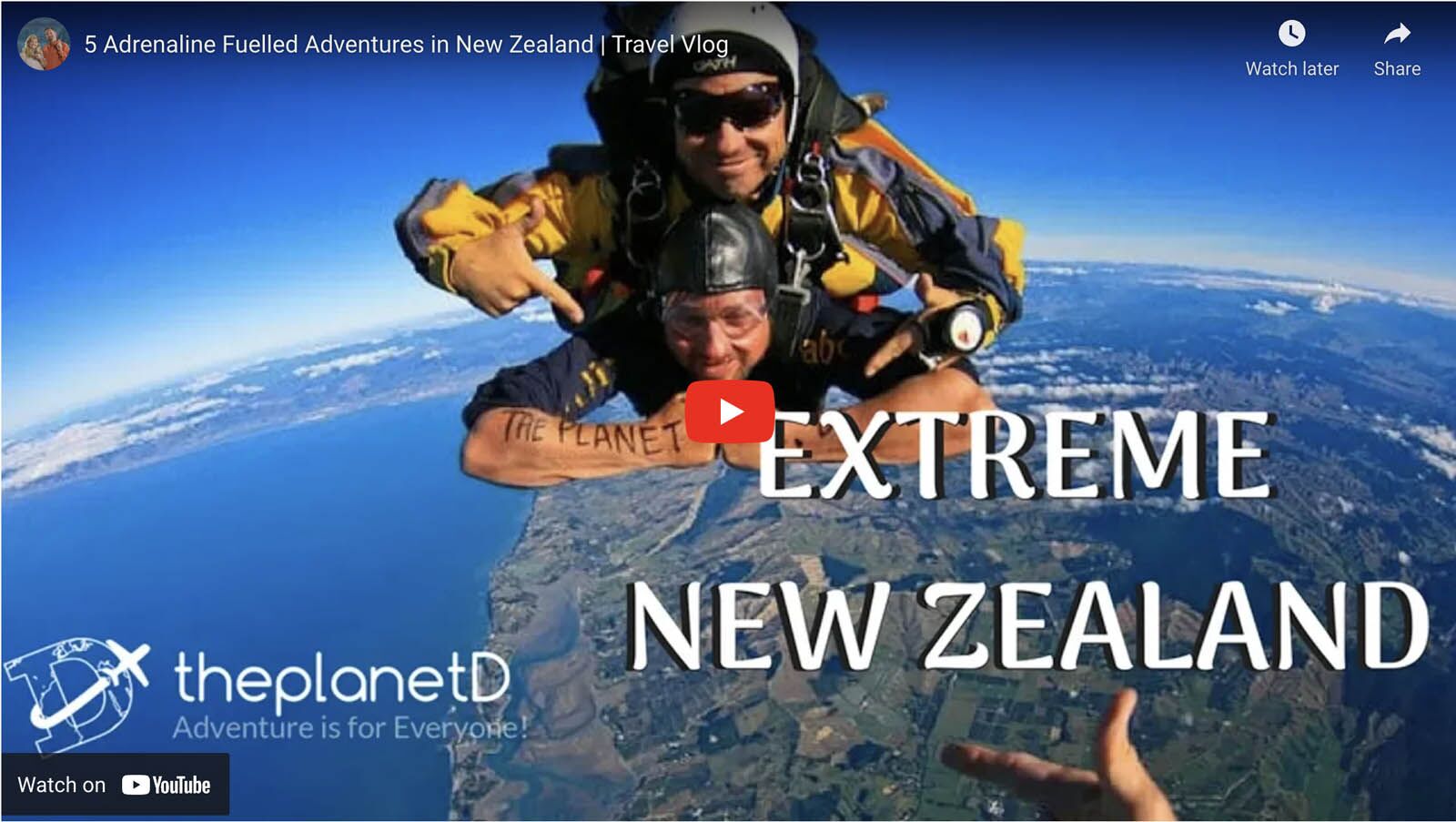 things to do in new zealand skydiving 2