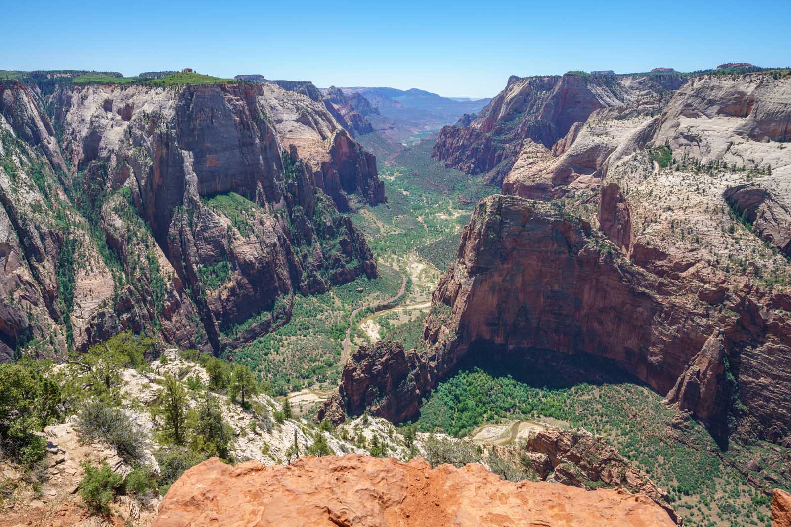 Observation Point in Zion National Park Utah